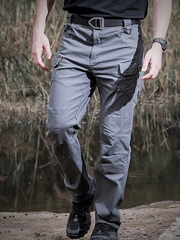 กางเกงทหารสำหรับผู้ชาย, กางเกงยุทธวิธียืดตรงระบายอากาศได้ดีกางเกงคาร์โก้ลำลอง