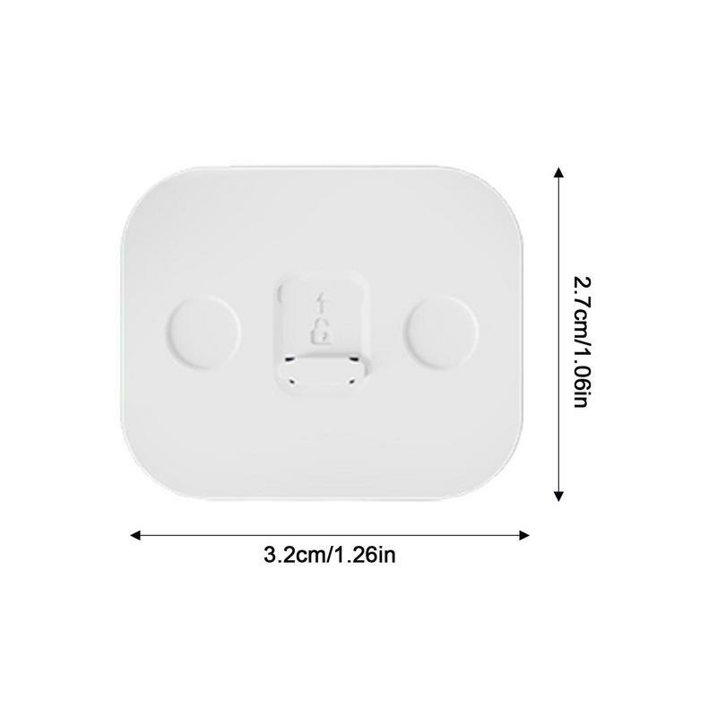 Socket Outlet Baby Proofing Covers Adhesive Self-Closing Plug Covers Durable & Steady Child Proof anti-electric Shock Guard