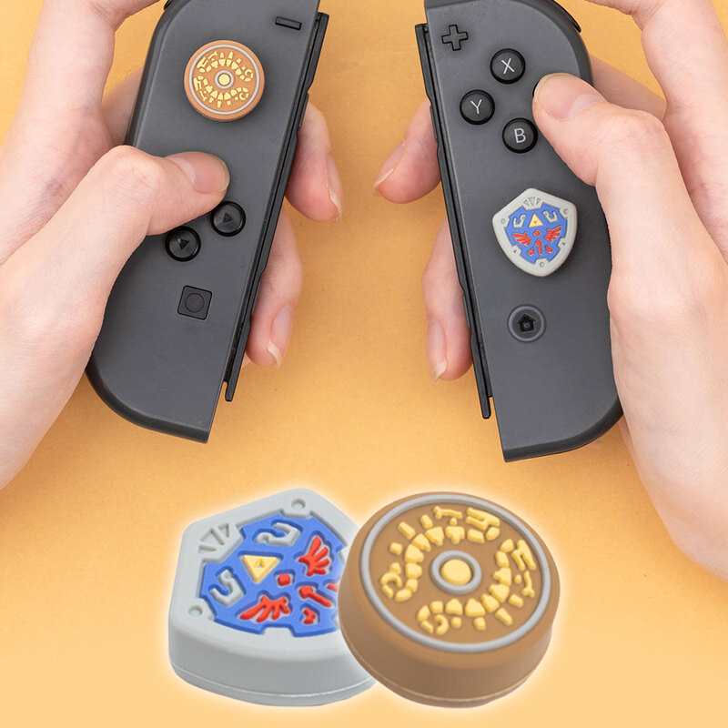 4Types Zelda Tears Of The King Stick Cap Soft Joystick Cover For Nintendo Switch Oled/Switch NS Lite Joy-con Thumbstick Case