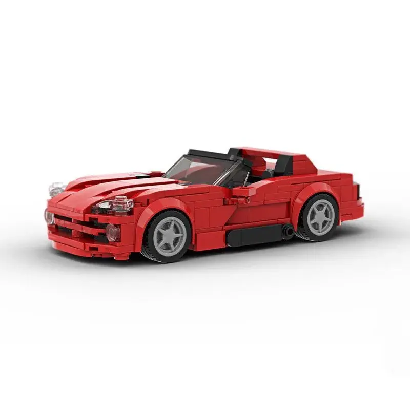 274pcs moc Dodgeed Viper RT 10 Speed Champions Autos technische Bausteine Ziegel Set Kinderspiel zeug Geschenke für Jungen & Mädchen