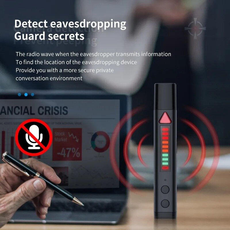 Verborgen Camera Detector Gadgets Aftappen Finder Gps Aftappen Zoekapparatuur Beveiliging Anti Camera