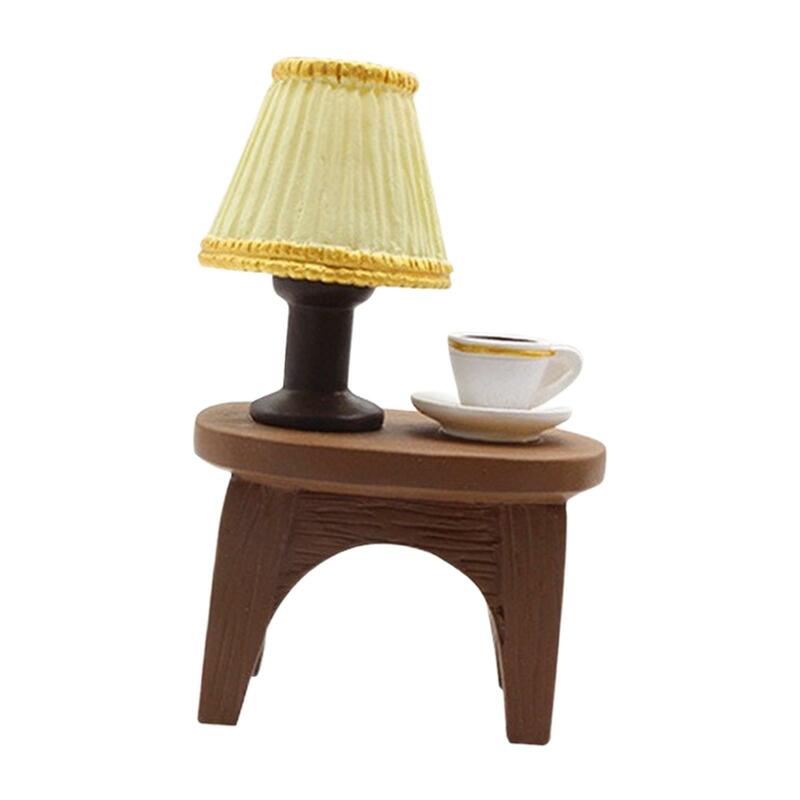 Estatua de lámpara de escritorio, decoración del hogar coleccionable para entrada, decoración del hogar, acentos