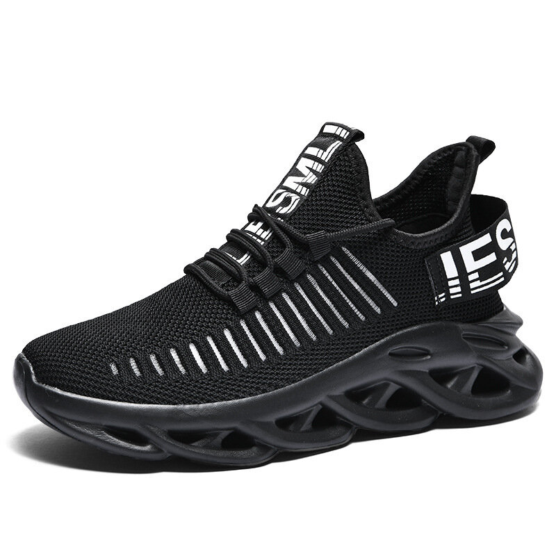 Zapatillas de deporte de malla transpirable para hombre, zapatillas de tenis cómodas para caminar