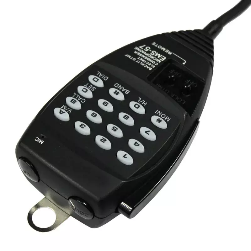 EMS-57 głośnik ręczny 8pin DTMF z mikrofonem EMS57 PTT do DX-SR8E DX-SR8T ALICON DX-70T DX-77T radia mobilnego DR-03 HF