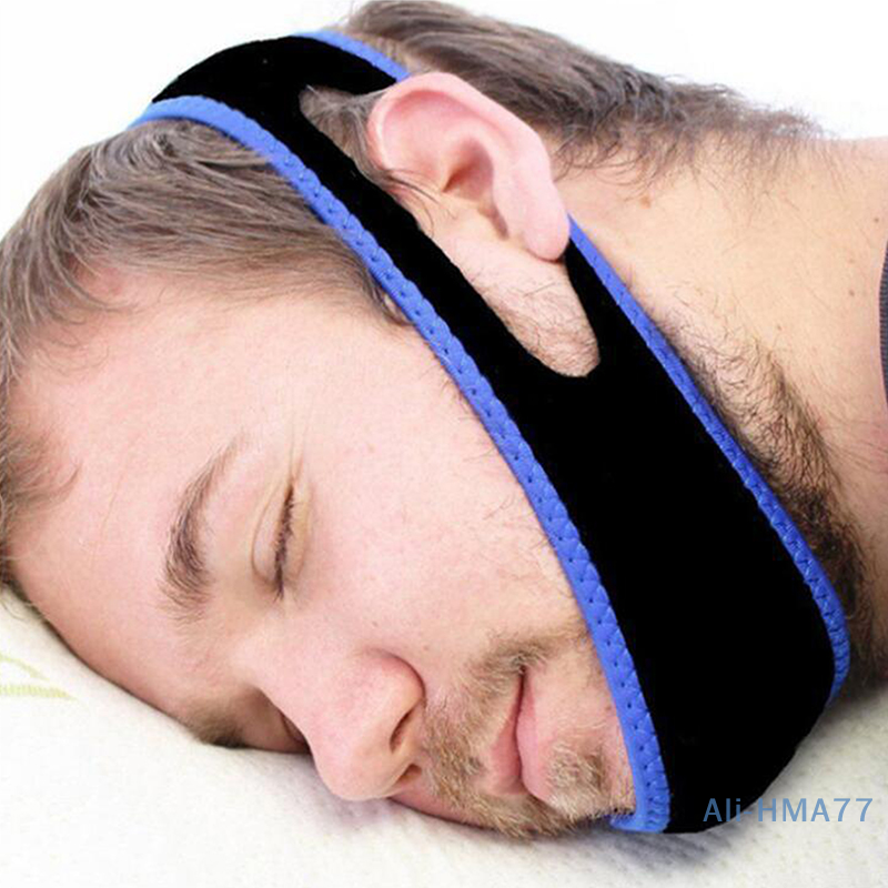 Sangle respirante anti-sicing, ceinture de ruisseau élastique, bande de ories buccale, ceinture d'apnée, améliore aussi les soins de sommeil