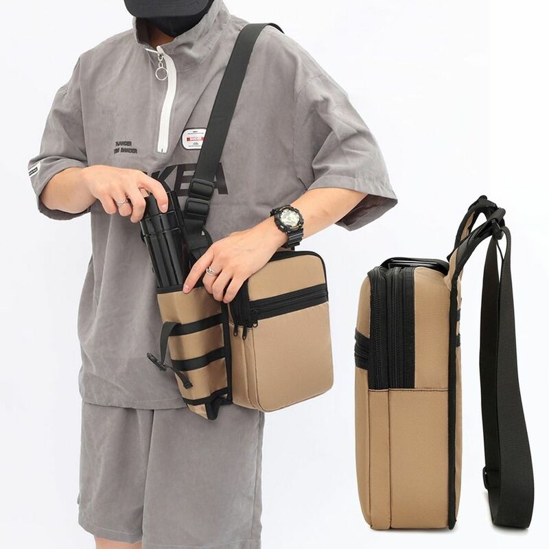 Breathable Travel Shoulder Bag Fashion Oxford Cloth Wear Resistant Crossbody Bag Waterproof Sports Phone Bag Outdoor
