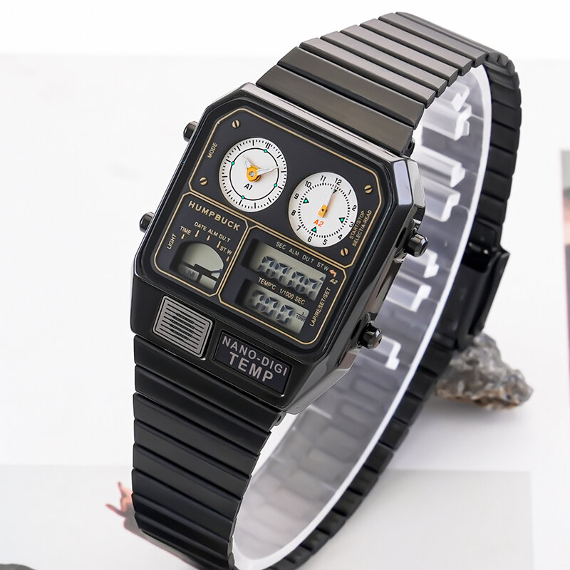 Jam tangan desain klasik HUMPBUCK, gaya bertema untuk ekspresi pribadi