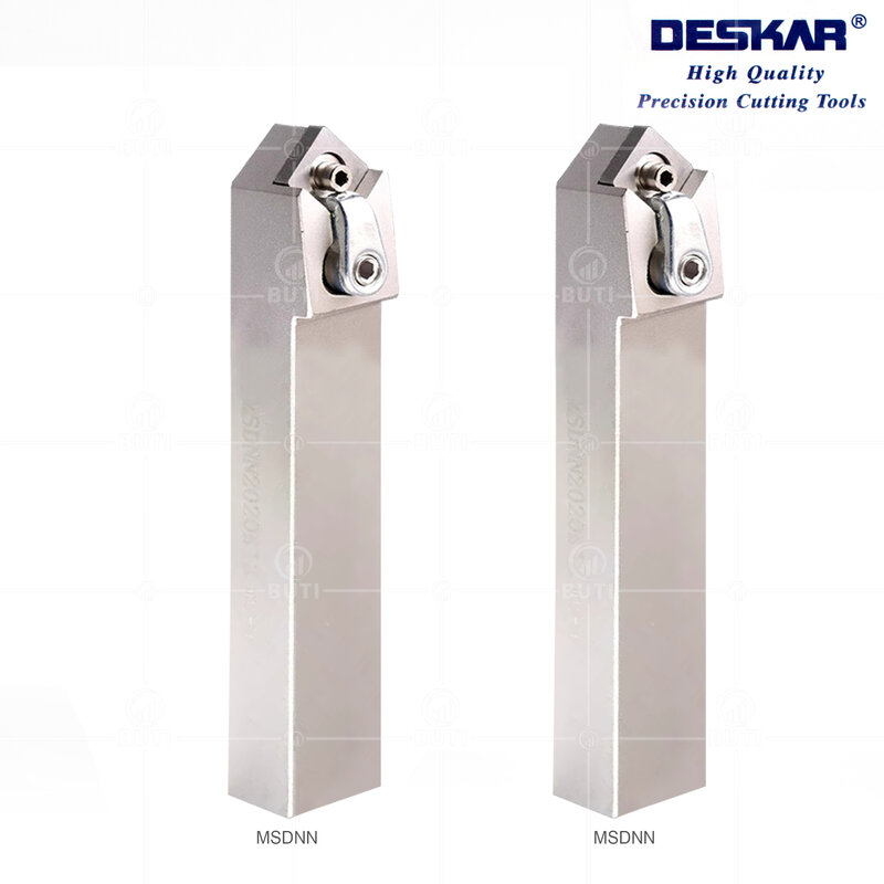 DESKAR 100% Original External Turning Tools MSDNN1616H12 2020K12 2525M12 CNC Lathe White Holder Cutter For SNMG12 Carbide Blades