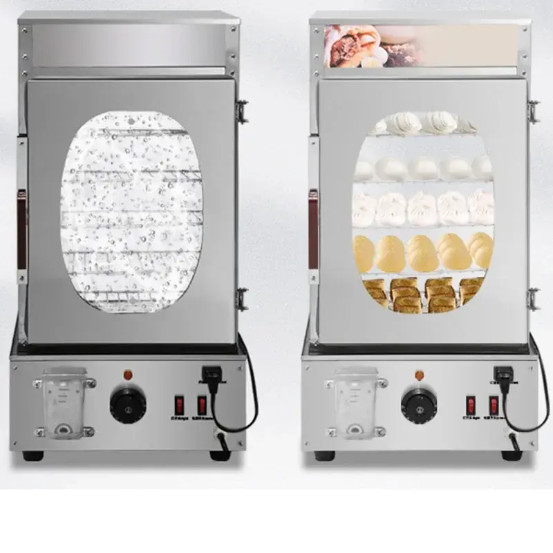 Steaming Oven Commercial Desktop Steaming Bun Machine Convenience Store Steaming Cabinet Insulation