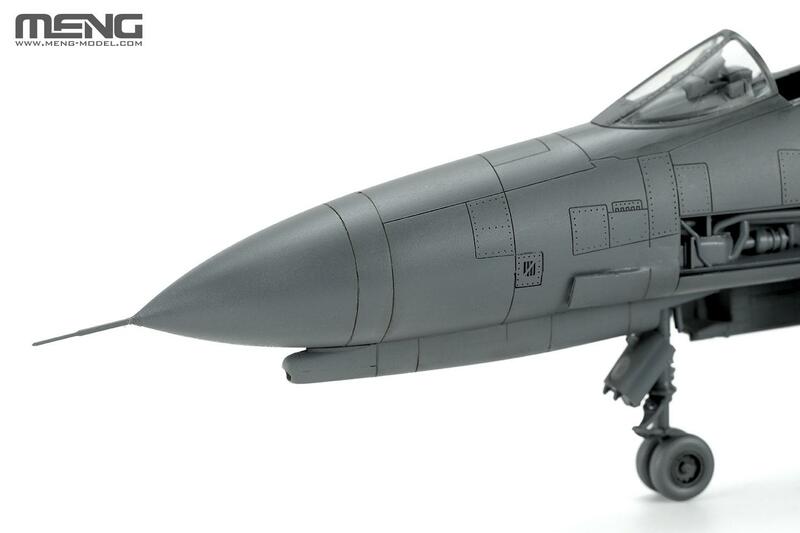 MENG LS-017 1/48 skala McDonnell Douglas F-4E PhantomII modell kit