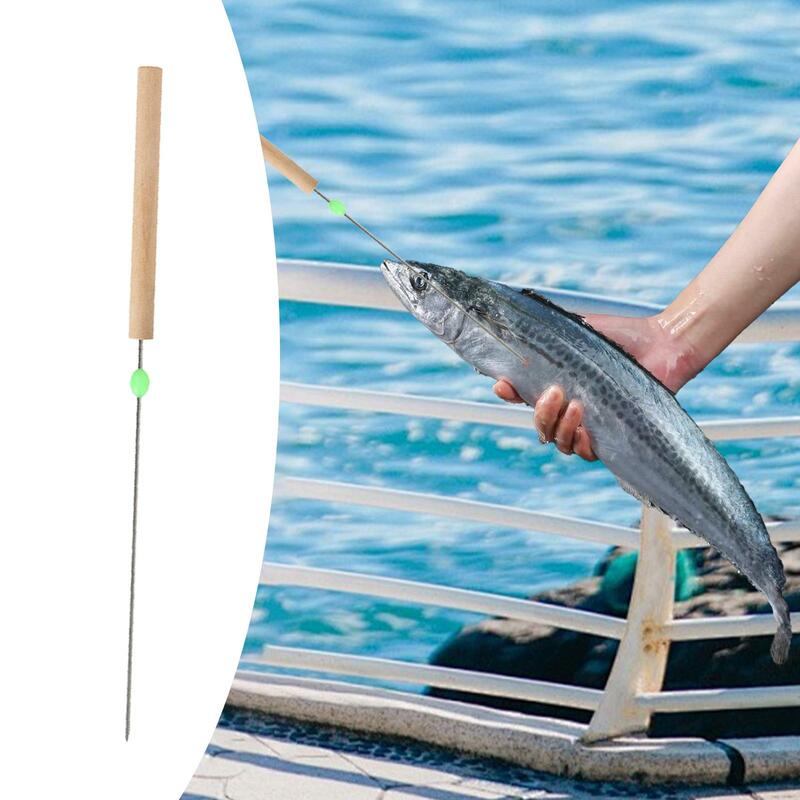 أداة تنفيس الأسماك لصيد الأسماك في البحر والحبار ، دبوس مجوف