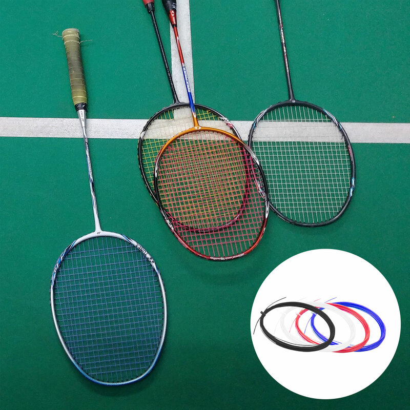 Cuerda de raqueta de bádminton BG65, carrete de cuerda de raqueta duradero, carrete de cuerda de bádminton para reemplazo de entrenamiento deportivo