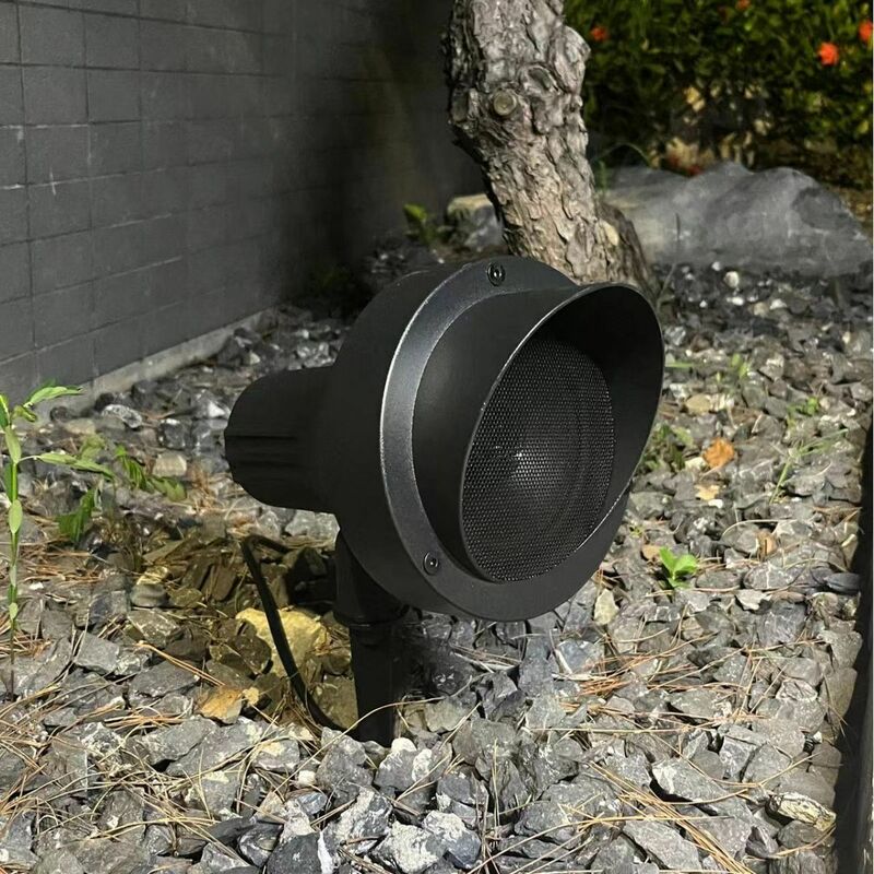 Outdoor Waterproof Aluminum Alloy Speaker For Plug-In Sound System Garden Courtyard Speaker Park Lawn Sound System