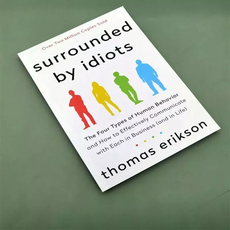 الأنواع الأربعة للسلوك البشري ، كتاب توماس إريكسون الإنجليزي ، محاط بالأغبياء ، الأكثر مبيعًا ، الرواية