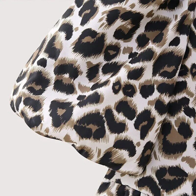 Tops femininos com estampa de leopardo, com renda, roupas femininas sexy e elegantes, verão, novo, 2024