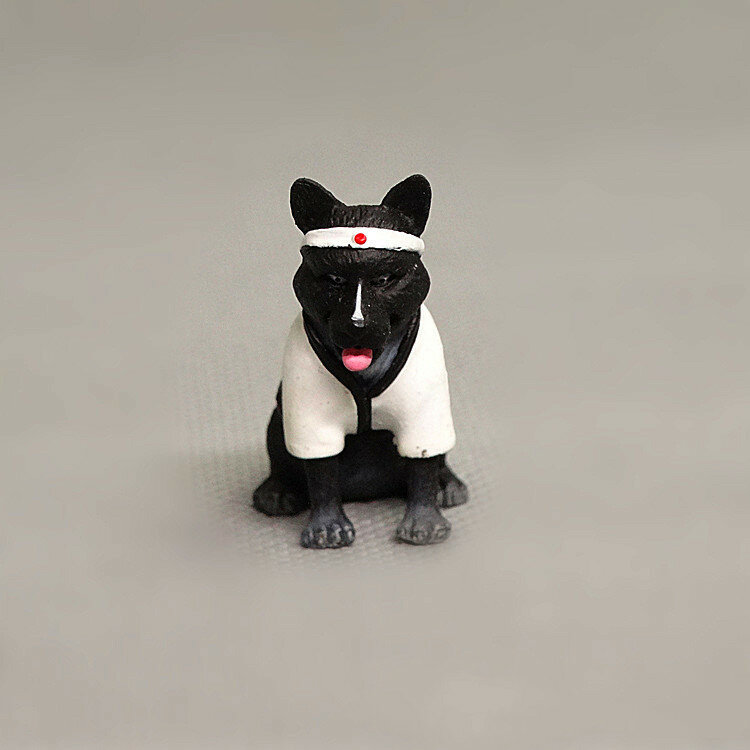 16 pces/um lote plástico simulação figuras de ação pequeno mini animal bonito cão de estimação modelo decoração figura para o miúdo chi