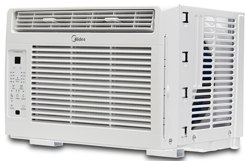 5,000 BTU 150 Sq Ft Window Air Conditioner with Remote, White, MAW05R1WWT | USA | NEW