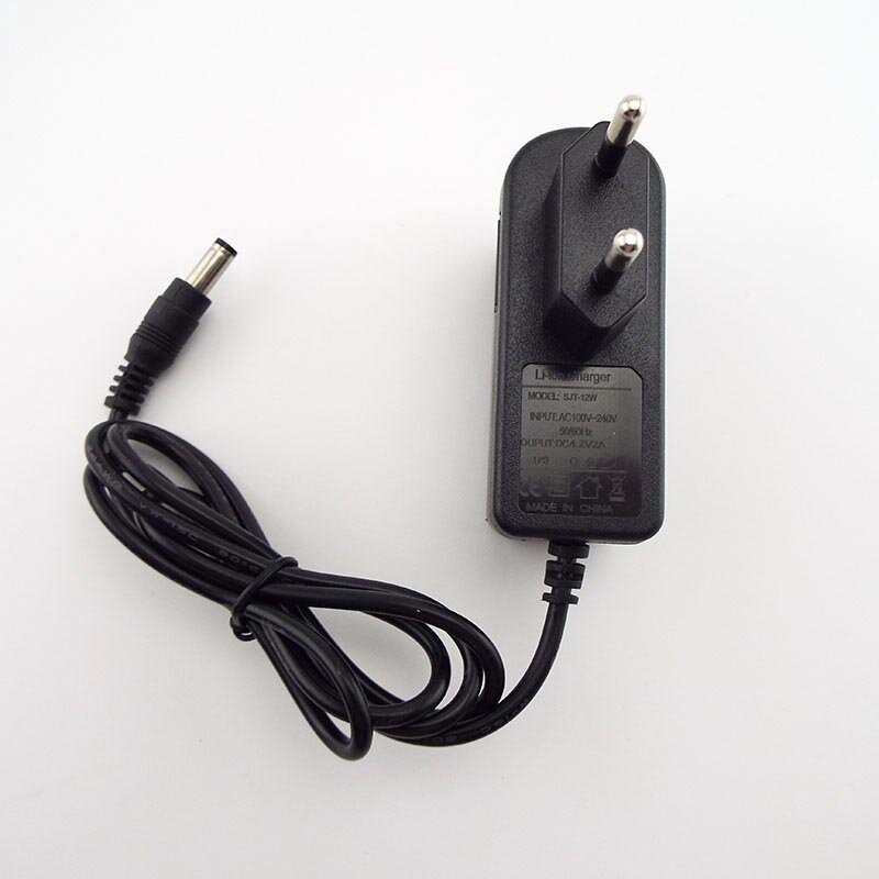 4.2V 2A DC Adapter Power Supply Charger 5.5MM*2.5MM 110-220V for 18650 Lithium Battery Strip LED TV Box EU US Plug