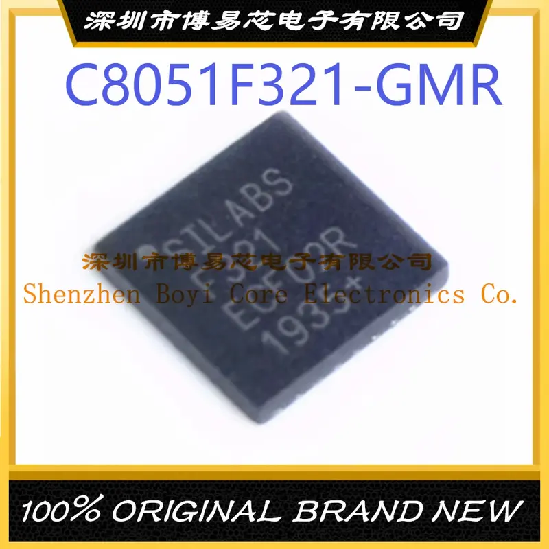 Puce de microcontrôleur IC (MCU/MPU/SOC) authentique, emballage C8051F321-GMR, nouveauté QFN-28
