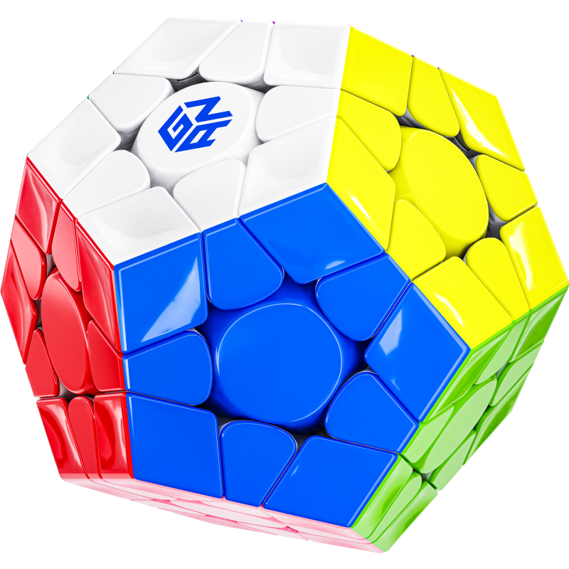 GAN Megaminx Maglev Cubo magnético de velocidad, juguetes profesionales Fidget, rompecabezas