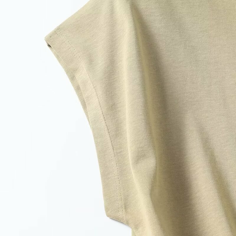 T-shirt de manga curta para as mulheres, slim e confortável, estilo retro, lazer, coringa, moda, novo, 2024