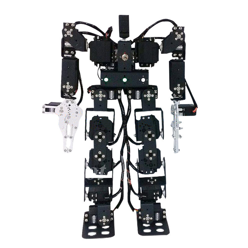 19 DOF-Kit robot dos pour Ardunio UNO, robot humanoïde, marche avec pigments MG996, 20kg, pièce technique servo