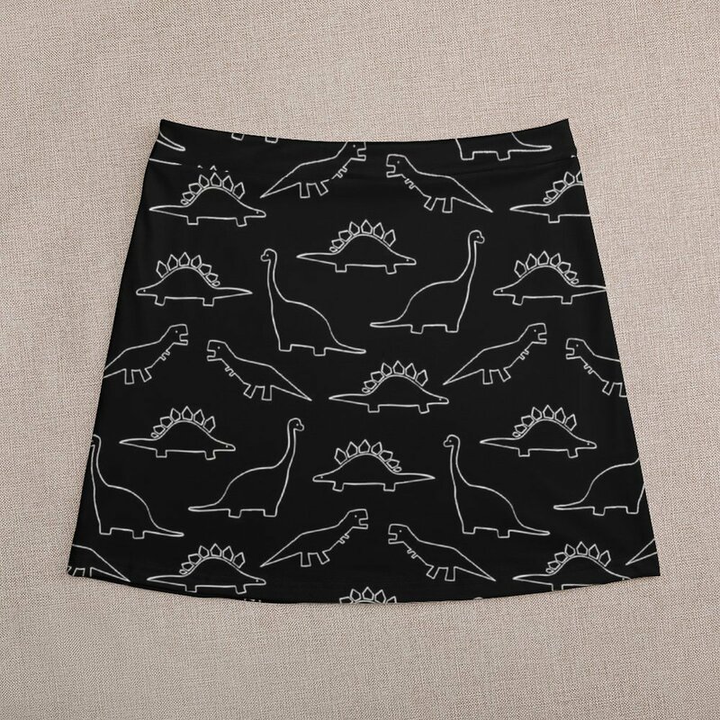 Я люблю динозавра, он моя любимая мини-юбка, женские платья Skort для женщин
