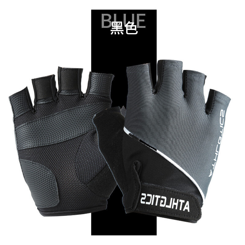 Fitness Gloves Palm Pad Hand Lightweight Training Half Finger Horizontal Bar Cycling Sports Non-slip Wear Breathable