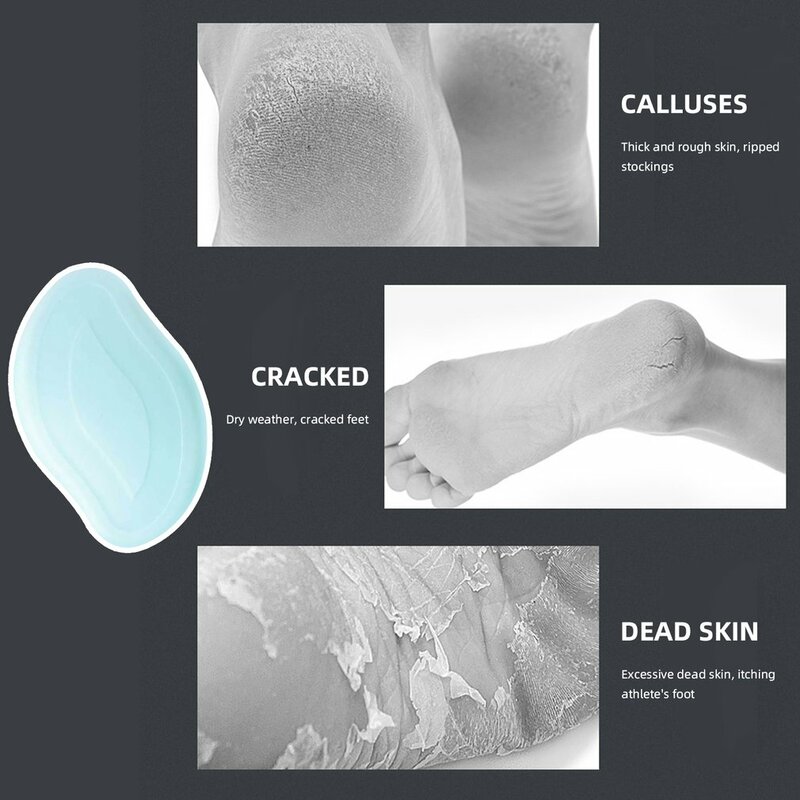 Шлифовальная Пилка NanoGlass для ног, матовый педикюрный инструмент для отшелушивания, удаления омертвевшей кожи, для педикюра