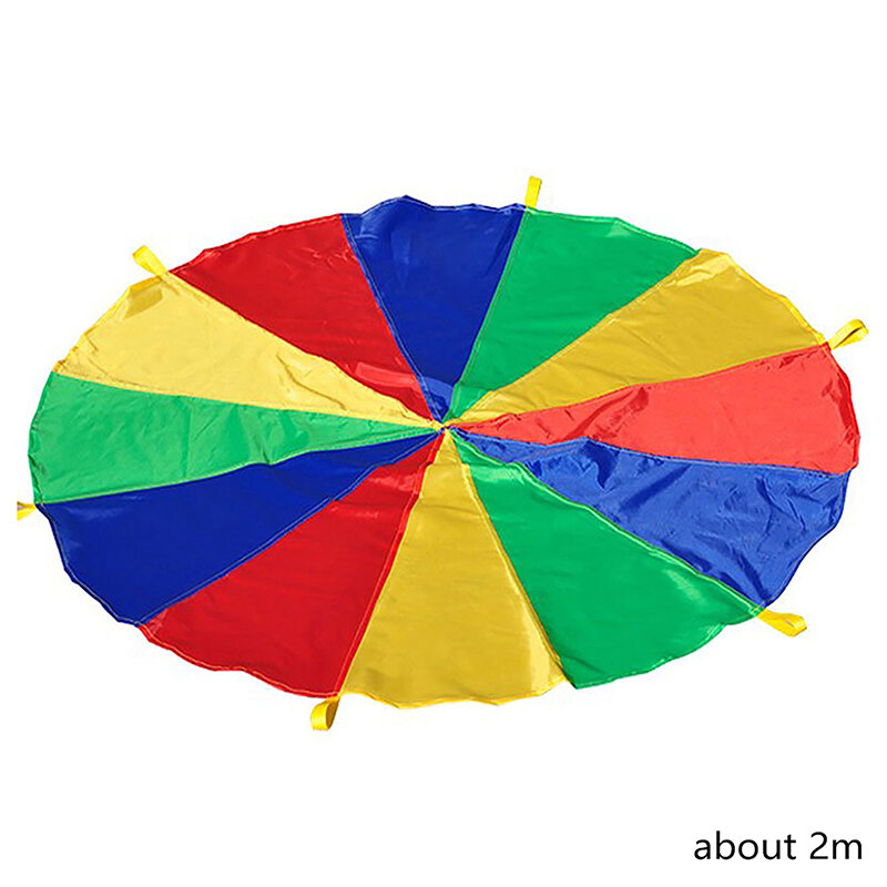 Paraguas de paracaídas de arcoíris para niños, juguete de Whack A Mole, juegos al aire libre para niños, deporte, trabajo en equipo para niños, niños, niñas, juguetes de jardín de infantes