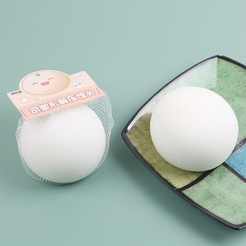 Simulation Steamed Stuffed Bun Squeeze Toys Slow Rising Models Bun Antistress Balls Stress Funny Toys Compression Relief H1x2