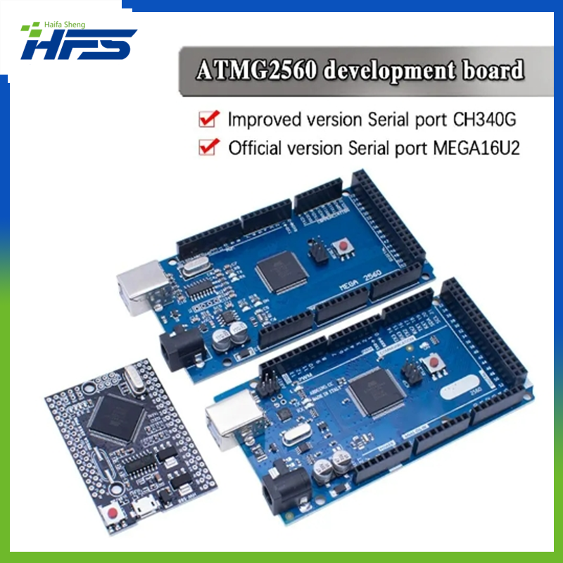 Placa de desarrollo USB MEGA 2560 R3, accesorio para Arduino, ATmega2560-16AU, CH340G AVR