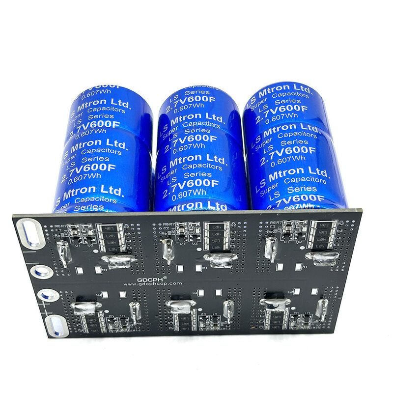 Плоские конденсаторы LS Mtron Ltd 16V100F, автомобильный модуль 2.7V600F большой емкости, можно использовать выпрямительный модуль
