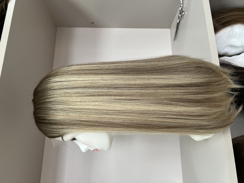 Grande venda! Peruca de cabelo virgem europeia para mulheres, 20 Polegada, kosher, qualidade superior, frete grátis