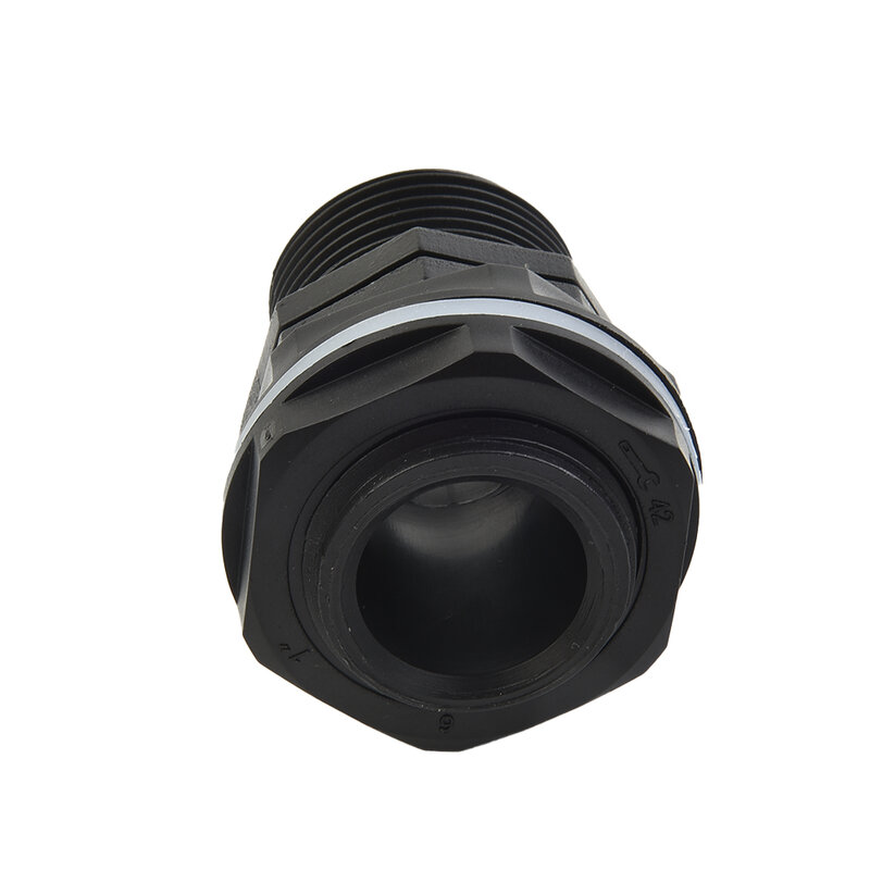 PP Tank Bushing Threaded Fitting Flange Connection External Thread Threaded Fittings Garden Irrigation Tool Garden Water Connect