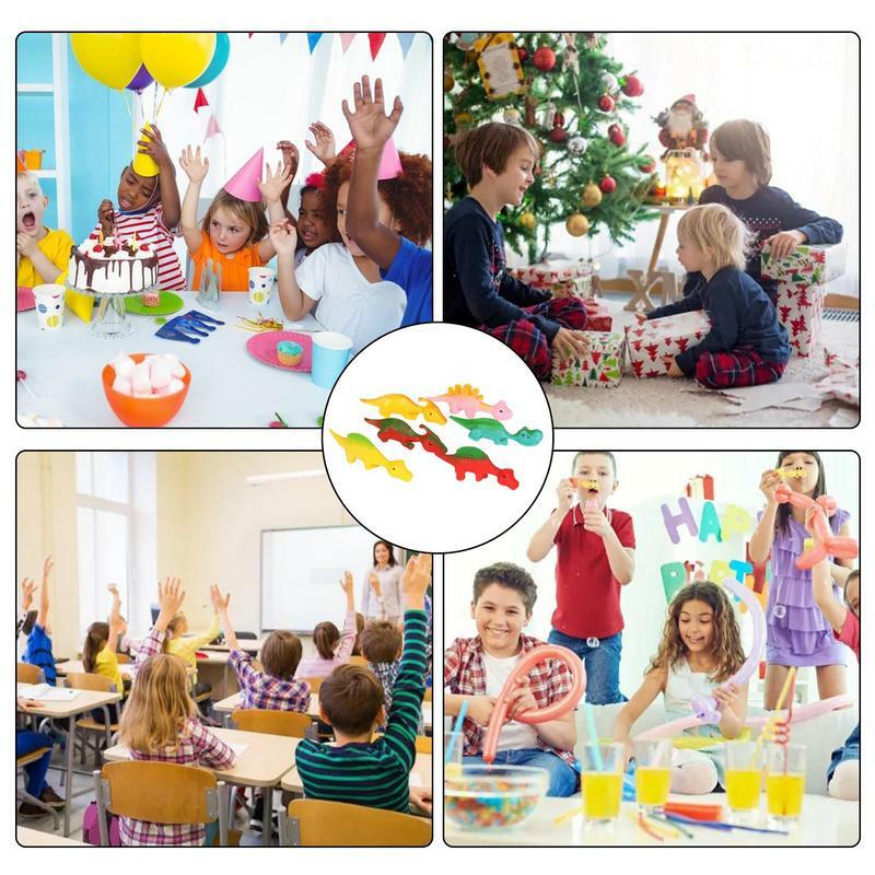 Bunte Finger katapult Dinosaurier Spiele Kinder Geburtstag Baby party Party Gunst Werbe geschenk Weihnachten Karneval Party Gefälligkeiten