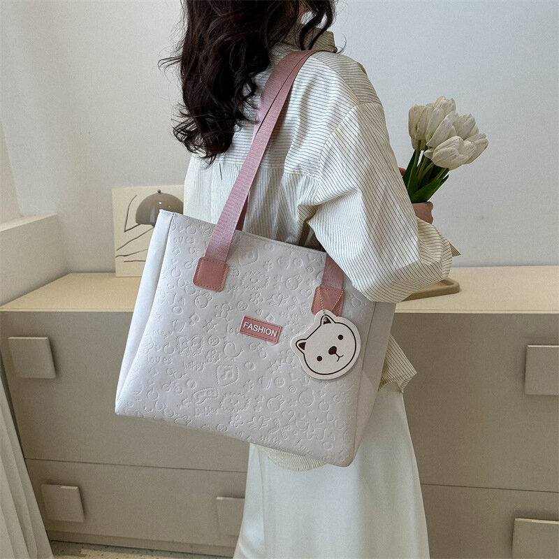 Fashion Commuting Women's Bag Large Capacity Tote Handbag