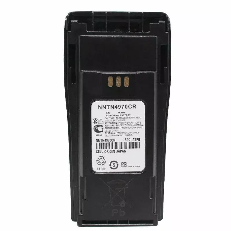 Charger baterai 2600mAh PMLN5192 Charger pengisi daya untuk Motorola CP200 PR400 EP450 DEP450 CP160 CP180 CP250 GP3688 GP3188 Radio