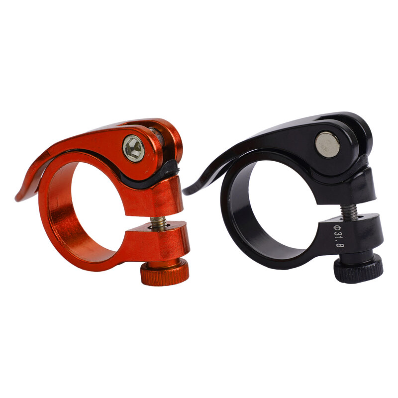 Bicycle Seat Pipe Clamp, Saddle Tube, Replacement Part, Alumínio, Colorido, 15 Graus, 27.2mm, 28.6mm, 31.8mm, 34.9mm, 6061