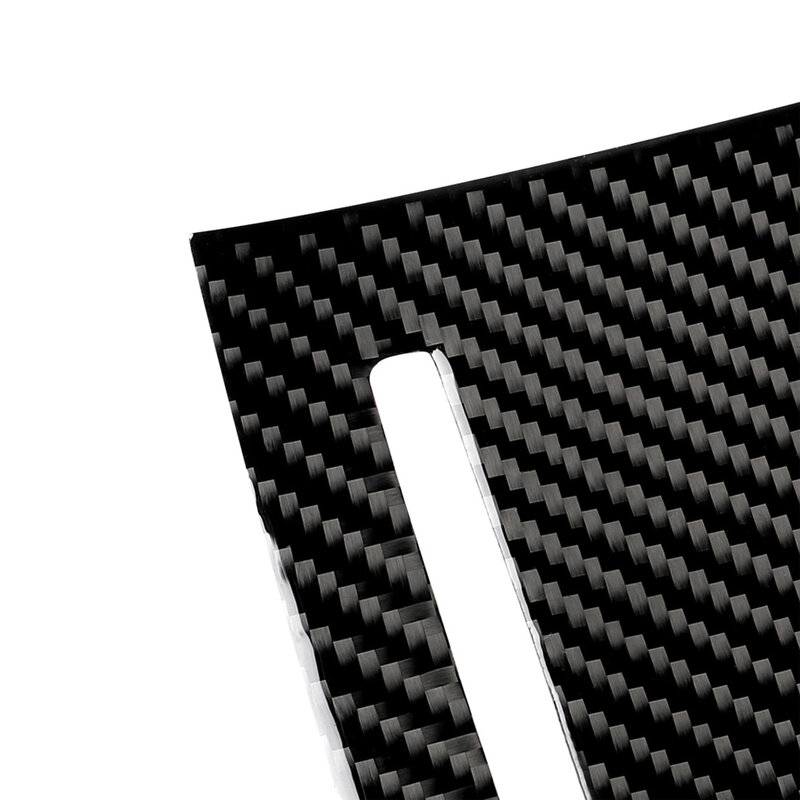 Replacement For Tesla Model S Center Console Storage Box Panel Cover Carbon Fiber Sticker Trim Decor