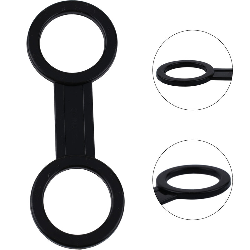 Hot Sale Retainer Clip Diving Tube Holder Silicone 8-shaped Buckle 10cm Length 8-shaped Buckle Plastic Breathing Tube