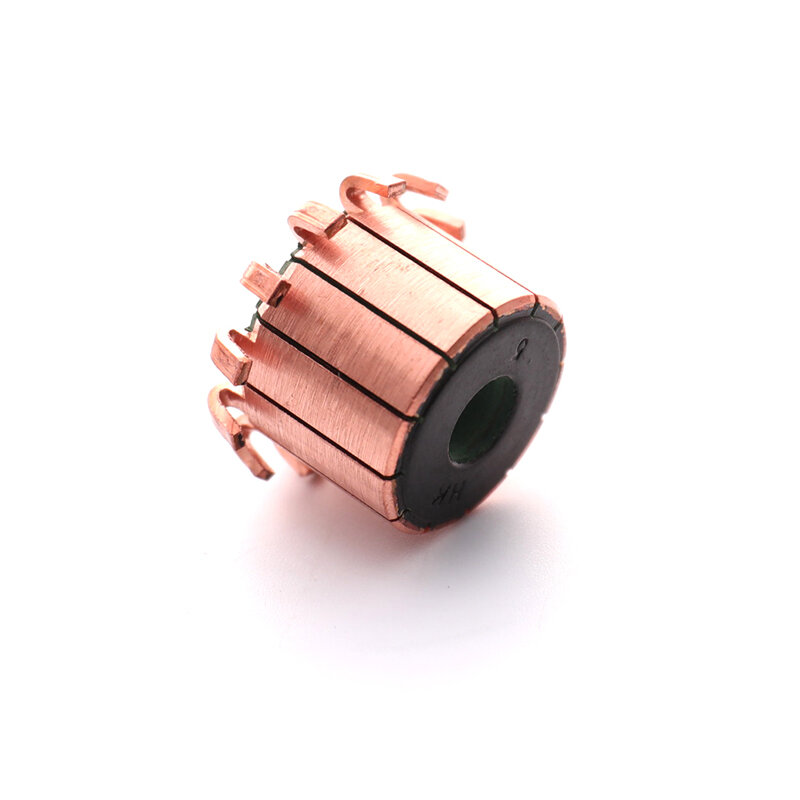 8*23*19.5mm 12P Teeth Copper Hook Type Electrical Motor Commutator CHY-1518-12 Auto Motor Water Pump Auto Parts