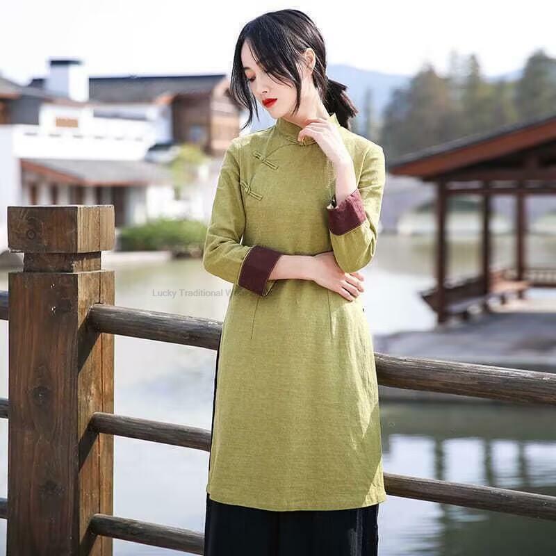 الشرقية التقليدية الصينية Hanfu زي المرأة Hanfu Blouse بلوزة الملابس الصينية التقليدية النساء الشرقية تانغ دعوى