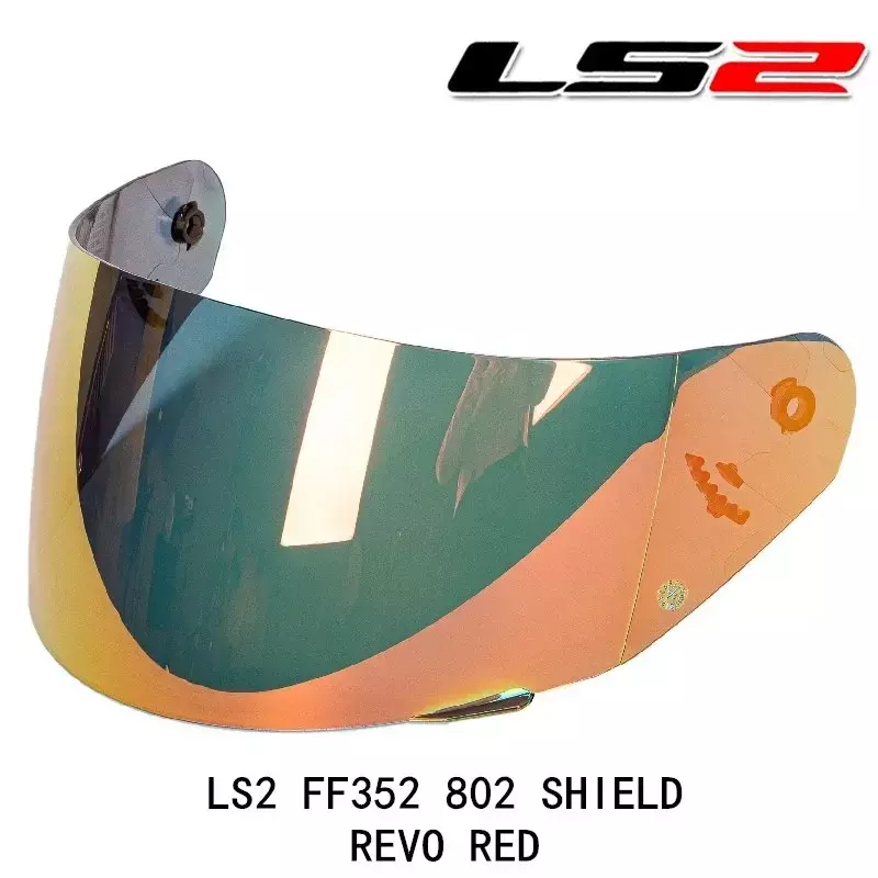 Per LS2 MHR-FF-15 visiera per casco moto in vetro per casco per LS2 FF352 FF351 FF802 FF369 FF384 face sheild Full Face helmet Lens