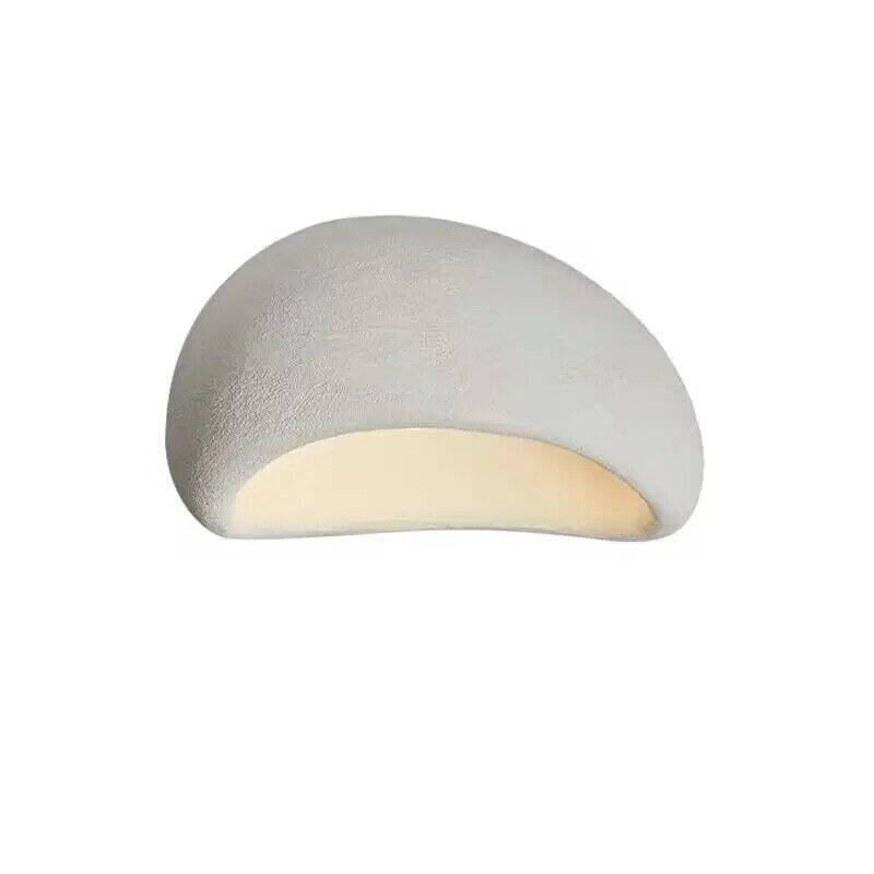 Скандинавская Минималистичная Потолочная люстра Wabi Sabi E27, светодиодные светильники в кремовом стиле для спальни, декоративные осветительные приборы