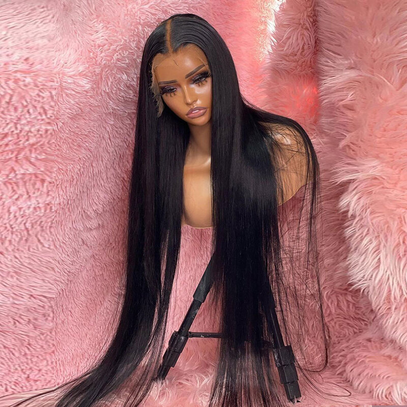 Pre Plucked Glueless Lace Wigs for Women 13x4 HD Lace Frontal Wig Human Hair Brazilian Straight Lace Front Wig on sale