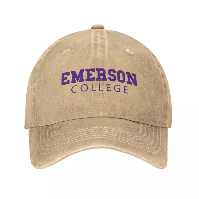 Emerson topi koboi kuliah wanita, topi pantai modis untuk pria