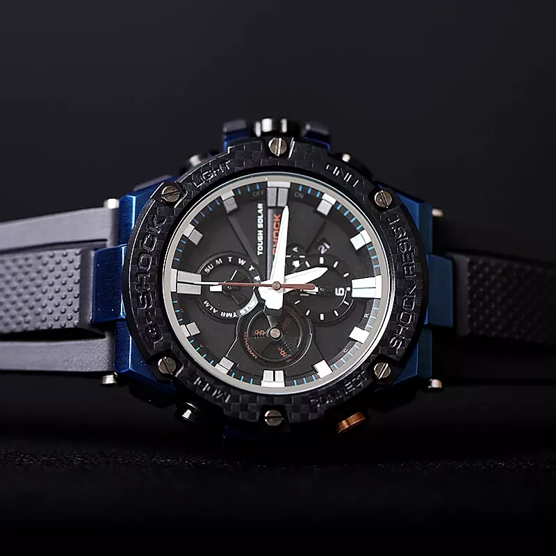 Nieuwe G-SHOCK GST-B100 Serie Heren Horloge Sport Waterdicht Alarm Stopwatch Led Verlichting Multifunctionele Automatische Kalender Horloge.