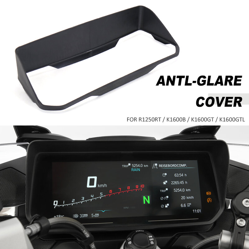 Новые аксессуары для мотоциклов, черный бликовый экран TFT 10,25 дюйма, дисплей для подключения кабины для BMW R1250RT K1600GTL K1600GT K1600B