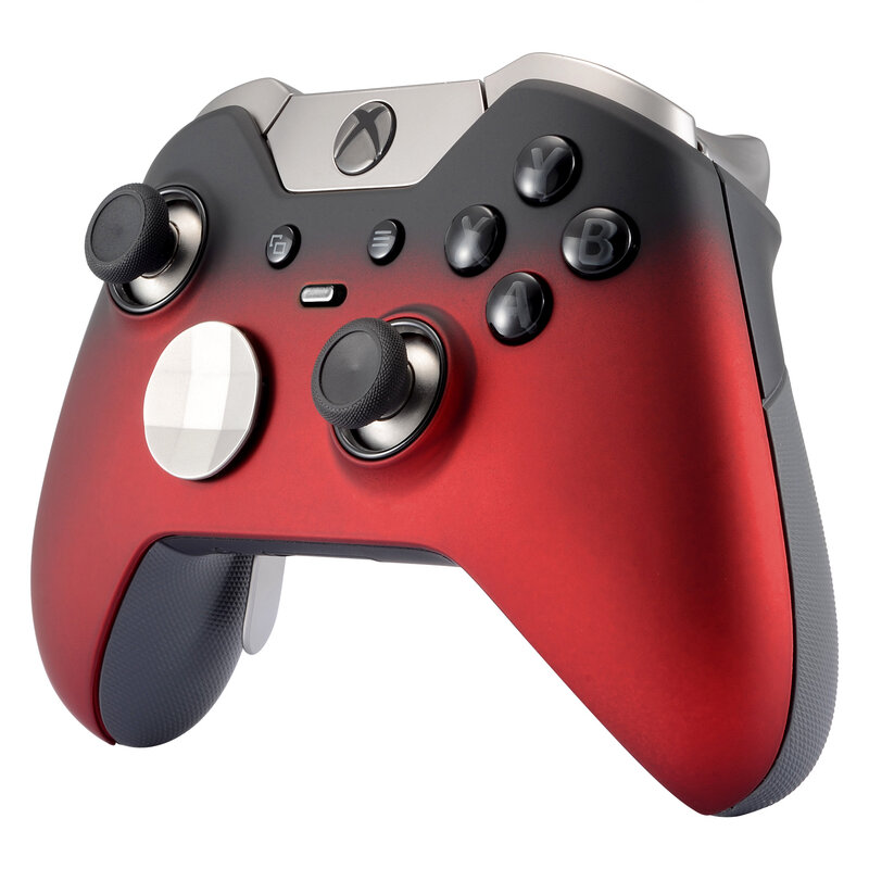 EXtremeRate cień czerwony Top przednia osłona pokrywa płyty czołowej dla kontroler Xbox One Elite